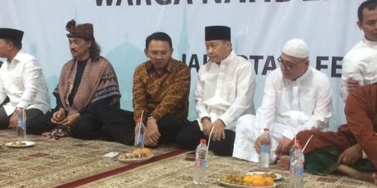 Acara istigasah dipersoalkan, Ahok bilang 'tanya sama yang bikin'