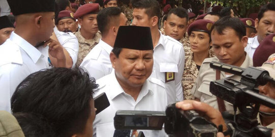 HUT Gerindra, Prabowo ingatkan Indonesia harus kembali ke UUD 45