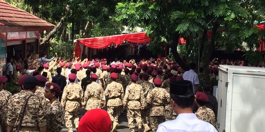 Hadiri HUT Gerindra, Anies ucap syukur banyak dukungan jelang pilgub