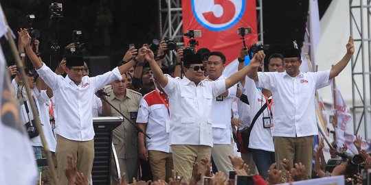 Jarang dilanda isu negatif, Anies-Sandi terus gaungkan pesan positif