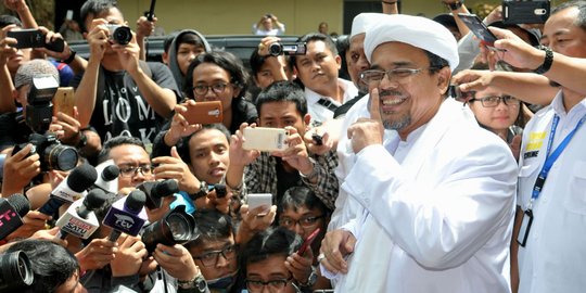 Polda Jabar kirim surat pemanggilan kedua buat Rizieq Syihab