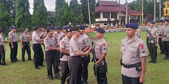 Polda Jateng Kirim 400 Personel Brimob Bantu Amankan Pilkada Jakarta