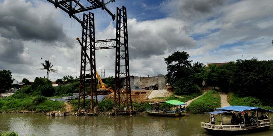 Proyek Jembatan Kedaung dilanjutkan usai mangkrak akibat korupsi