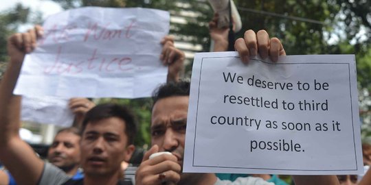 Pencari suaka asal Suriah frustasi 7 tahun hidup tanpa kejelasan