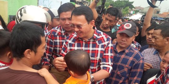 'Pak Ahok dibenci tapi ternyata juga dicinta'