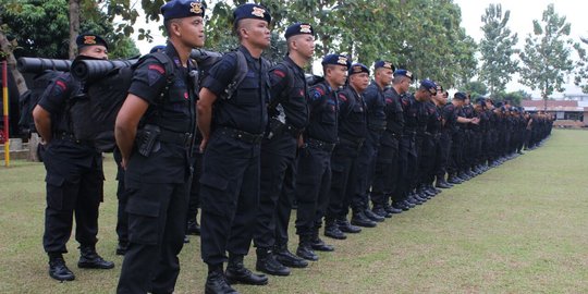 Bantu amankan aksi 112, Polda Sumsel kirim satu kompi Brimob ke DKI