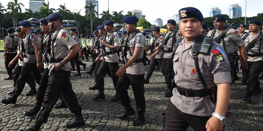 28.000 Aparat bakal tindak tegas massa yang mau coba datangi TPS