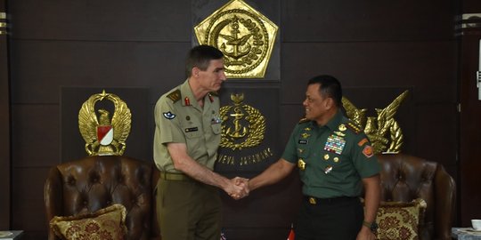 Temui Panglima TNI, Jenderal Australia minta maaf hina Pancasila