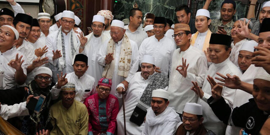 Istigasah dengan ulama & habib, cara Anies-Sandi wujudkan ikhtiarnya