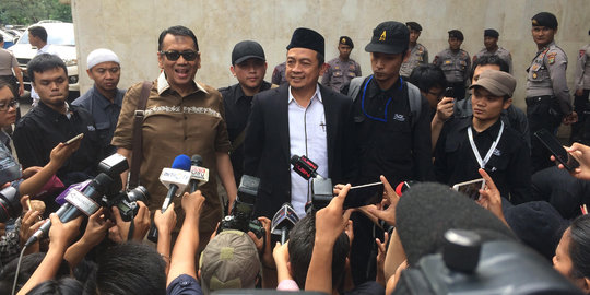 Usai diperiksa Bareskrim, Bachtiar bilang sampai jumpa minggu depan