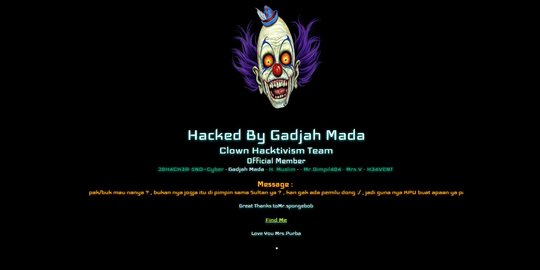 Laman resmi KPU Yogyakarta diretas hacker
