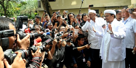 Rizieq soal aksi 112: Jangan dimaknai makar, demi Allah cinta NKRI