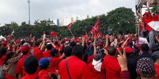 PDIP DKI gelar apel siaga, nyatakan setia Megawati dan NKRI