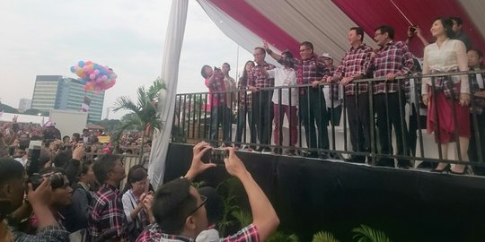 Ahok-Djarot janji gelar pesta rakyat jika menang satu putaran