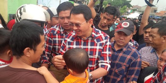 Dana kampanye Ahok-Djarot, pemasukan Rp 60 M, pengeluaran Rp 53,6 M