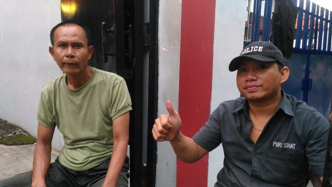 kondisi jalan gunung sahari dan anak kali ciliwung usai dibangun turap