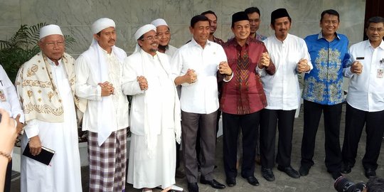 Wiranto sebut aksi damai 112 di Masjid Istiqlal wujud komitmen ulama