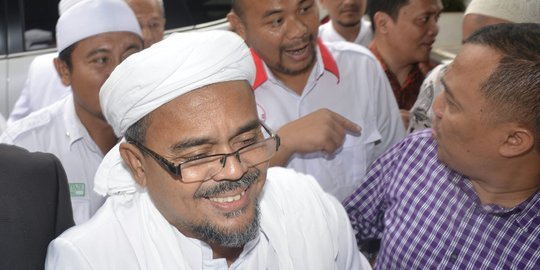 Soal Rizieq bawa tesis, Polisi bilang silakan ajukan di pengadilan