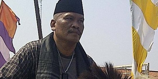Damin, Jawara Bekasi kawal pemeriksaan Rizieq Syihab di Polda Jabar