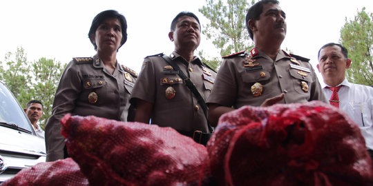 Gunakan truk tangki, peredaran 10 ton bawang selundupan digagalkan