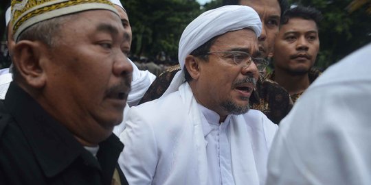 7 Jam diperiksa, Habib Rizieq sebut video dakwahnya dipotong-potong