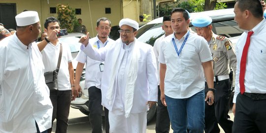 Habib Rizieq ungkap alasan selalu dikawal saat diperiksa polisi