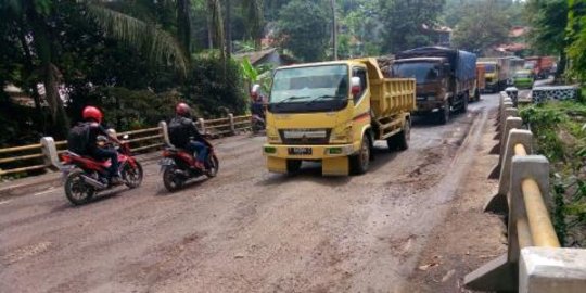 Jembatan Ciganea rusak, Bupati Purwakarta minta gerbang tol darurat