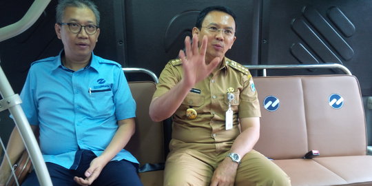 Gubernur DKI pesan kursi bus Transjakarta nyaman buat orang besar