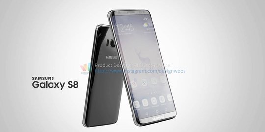 Ini perkiraan bentuk Galaxy S8 berdasarkan berbagai rumor, cantik!