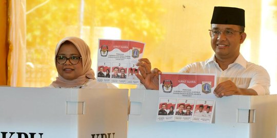 Anies Baswedan optimis bisa masuk ke putaran kedua