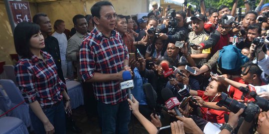 Soal putaran kedua, Ahok fokus kerja dan strategi ada di parpol