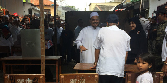 Ahok menang di TPS Habib Rizieq, warga Petamburan takut digusur