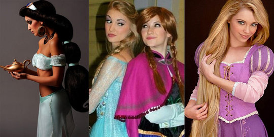 Begini cantiknya putri-putri Disney dari dunia nyata