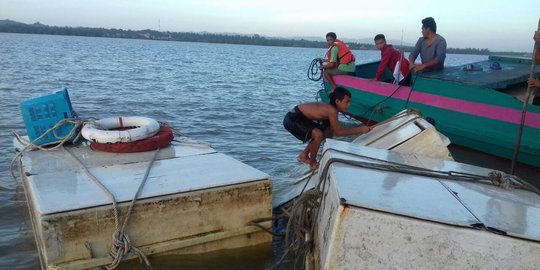 Kapal muatan 4 ton ikan tenggelam di perairan Sebatik, 3 ABK selamat