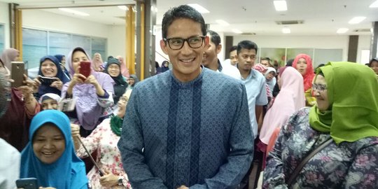 Tiba di Kantor DPP Gerindra, Sandiaga dipanggil Pak Wagub