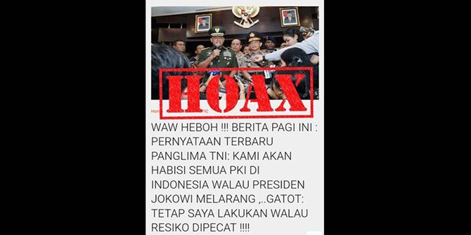 kabar hoax tni