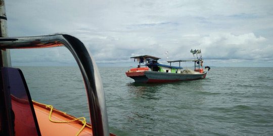 3 Hari di tengah laut, nasib 3 nelayan selamat berkat sinyal seluler