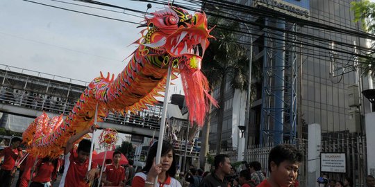 Ini ruas jalan dilalui parade Kirab Budaya di Bandung