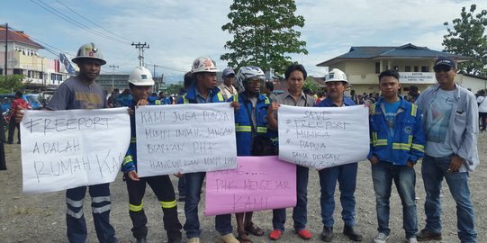 Kapolda Papua minta karyawan PT Freeport tunggu keputusan pemerintah