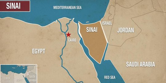 Israel ingin dirikan negara Palestina di semenanjung Sinai