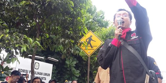 Pendukung Imam-Fadhli datangi KPU Yogya tanya keamanan kotak suara