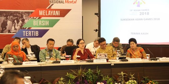 Persiapan Asian Games, pemerintah targetkan Indonesia masuk 10 besar