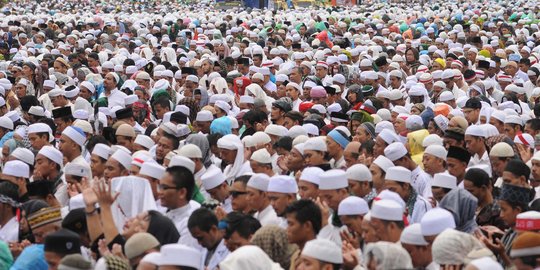 Ini pengalihan arus lalu lintas saat demo Ahok di depan Gedung DPR