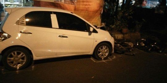 Sopir Brio beralasan mengantuk saat tabrak pemotor sampai 'terbang'