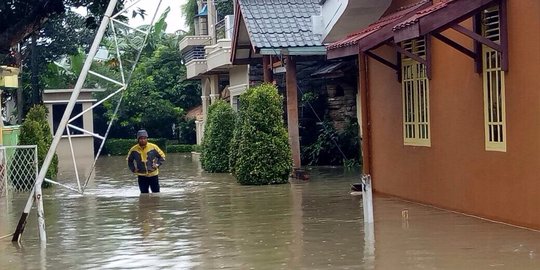 Rumah Wakil Wali Kota Serang terendam banjir setinggi lutut