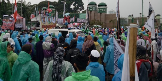 Polri minta sisa peserta aksi 212 tinggalkan gedung DPR