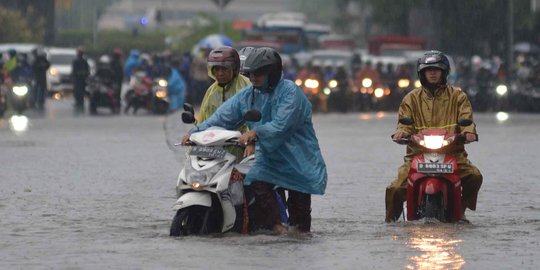 1.600 warga Jakarta mengungsi akibat banjir