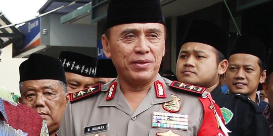 Dituduh kriminalisasi ulama, Irjen Iriawan sebut 'dosa kalau begitu'