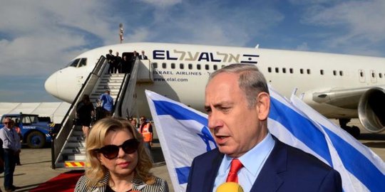 Ke Sydney, pesawat Netanyahu dipaksa hindari wilayah udara Indonesia