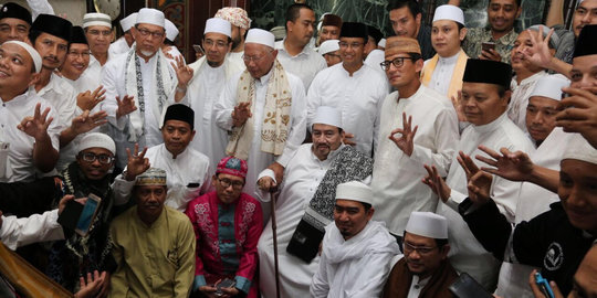 Forum ulama dan habib DKI deklarasikan diri dukung Anies-Sandi